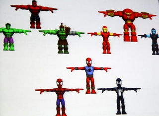 Illustration for article titled Mean Marvel Characters Transformed Into Cute Video Game Characters